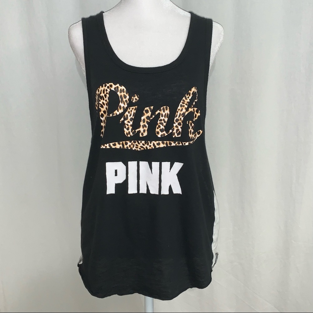 Pink Victoria’s Secret Women’s Tank Top Size Small